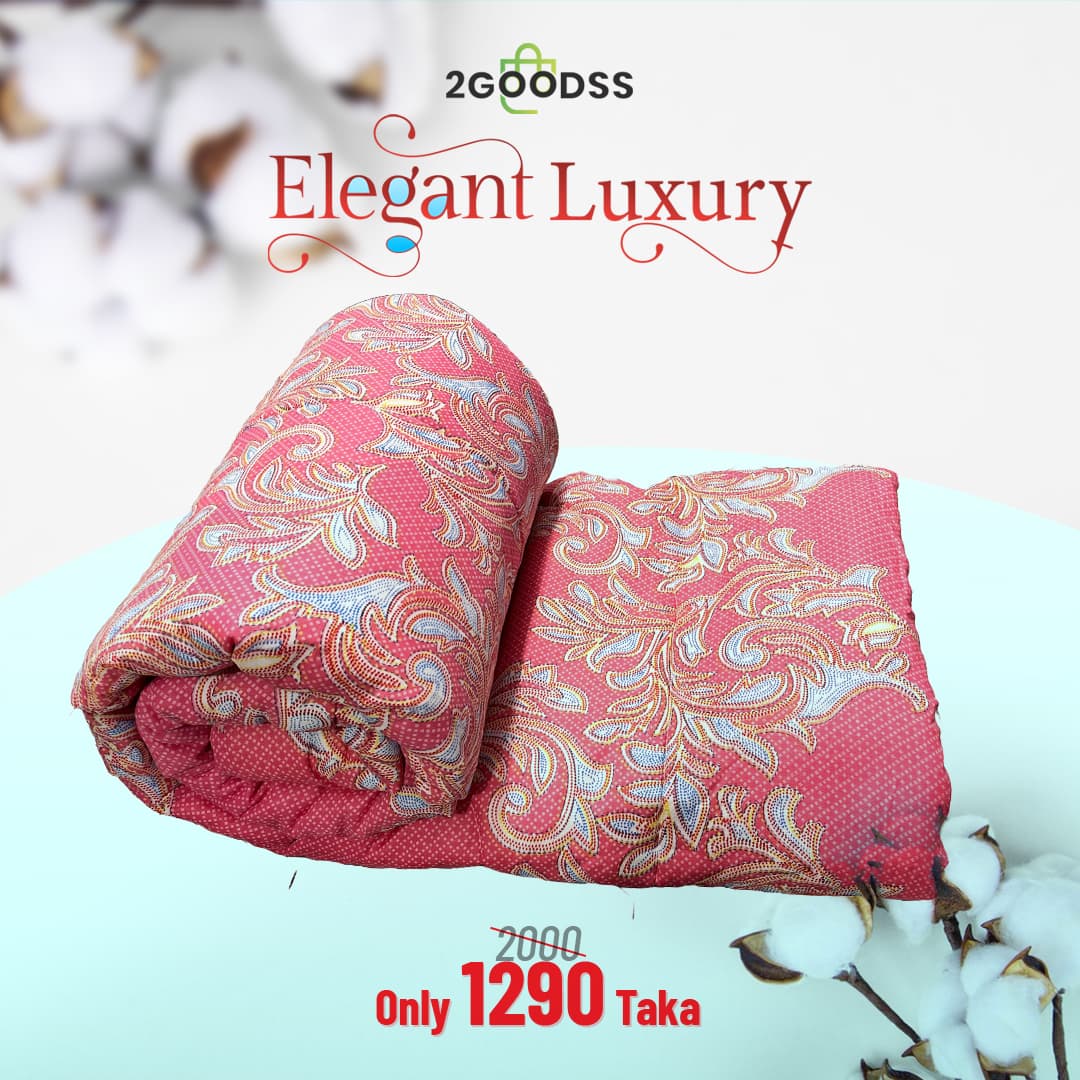 প্রিমিয়াম ডাবল কমফোর্টার – আরাম ও নিখুঁত সমন্বয়