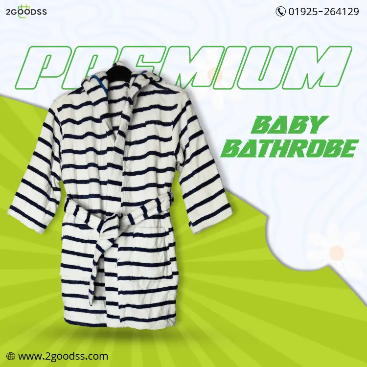 🐻 Soft & Cozy Baby Bathrobes – A Warm Hug After Bath Time!