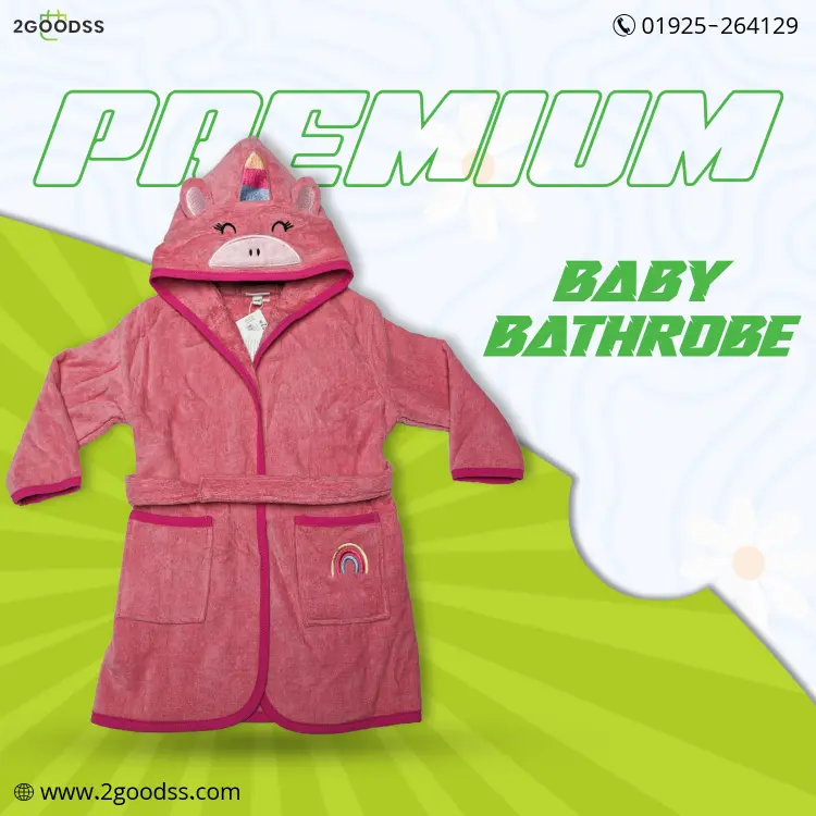 🐻 Soft & Cozy Baby Bathrobes – A Warm Hug After Bath Time!