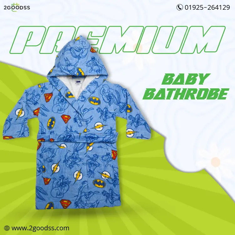 🐻 Soft & Cozy Baby Bathrobes – A Warm Hug After Bath Time!