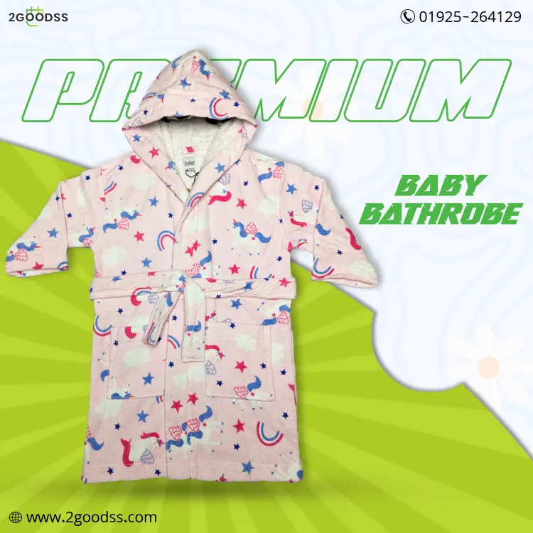 🐻 Soft & Cozy Baby Bathrobes – A Warm Hug After Bath Time!