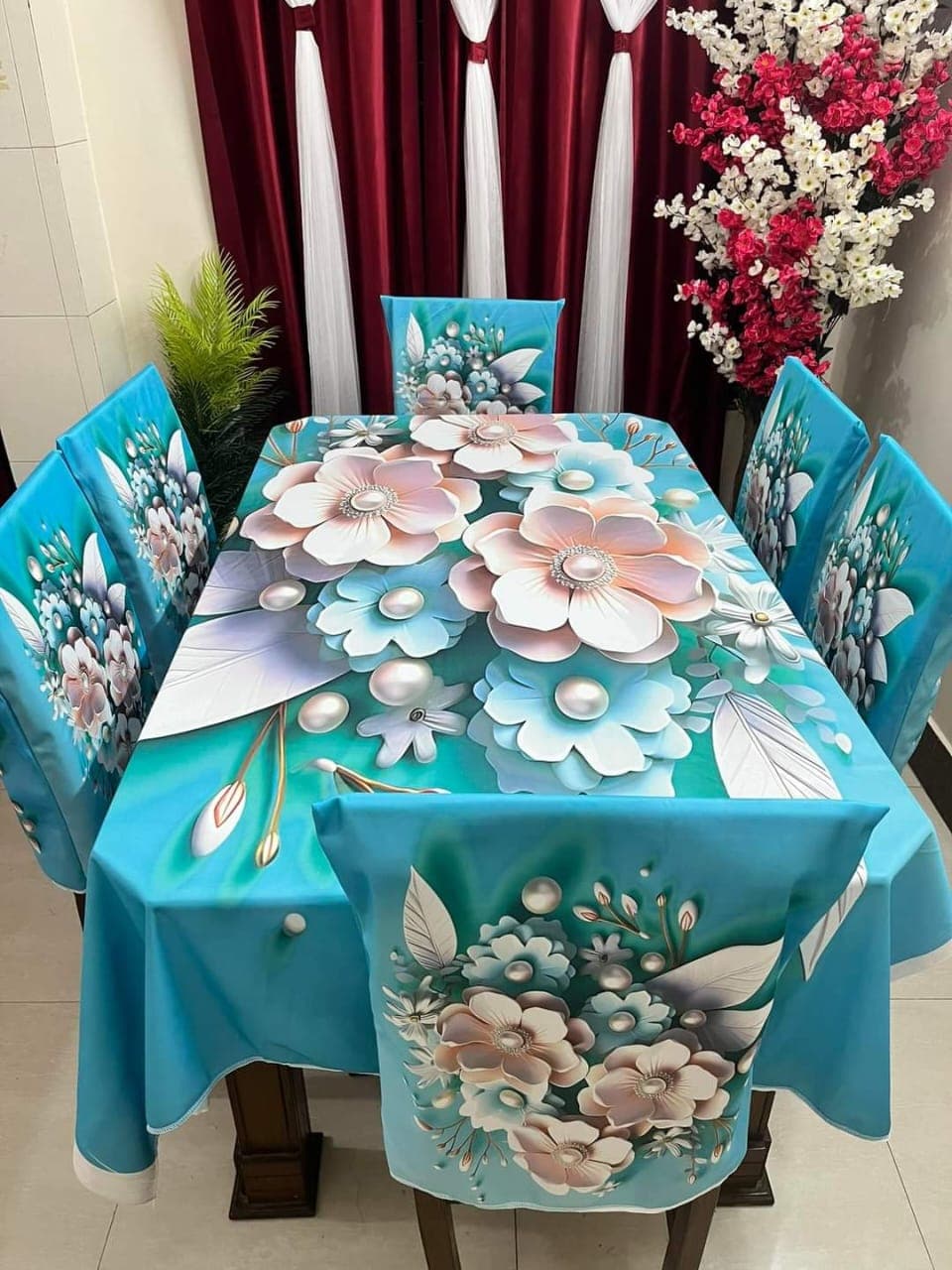 3D Dining Table Cloth